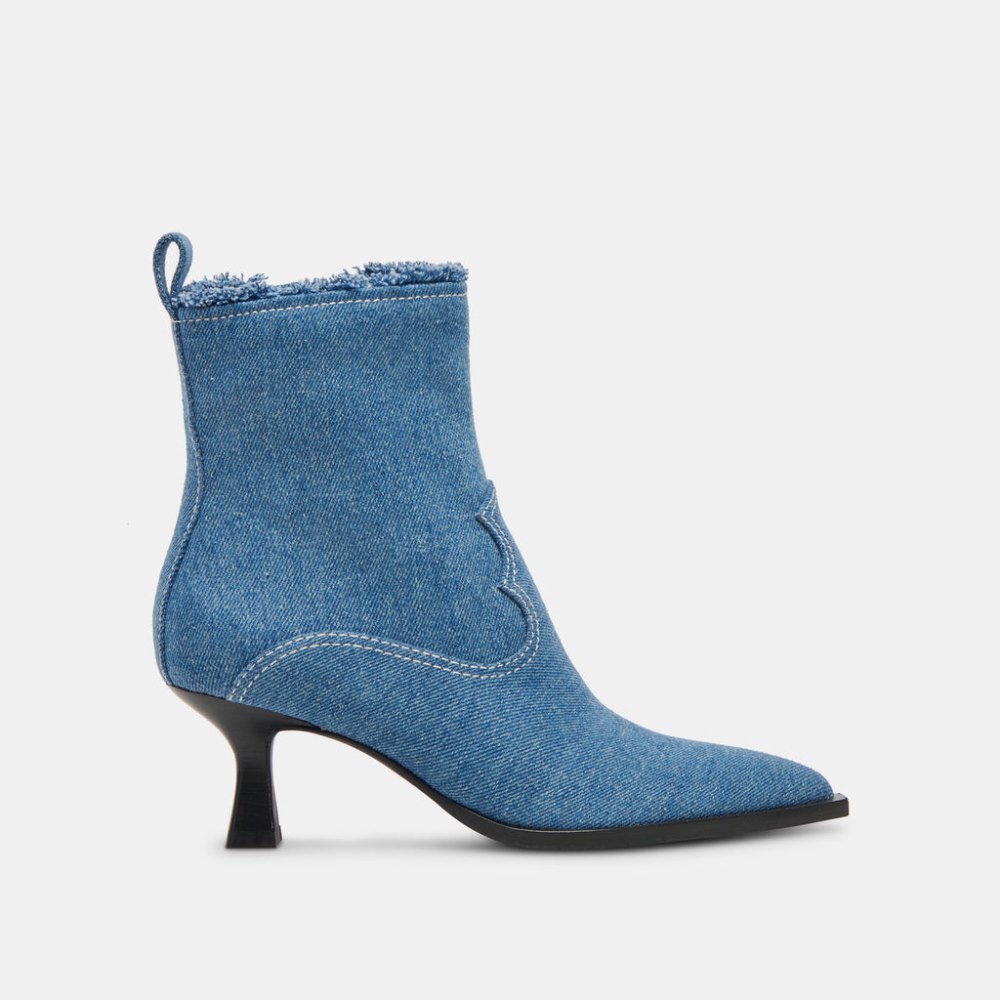 Dolce Vita Austin Boots Blue Denim