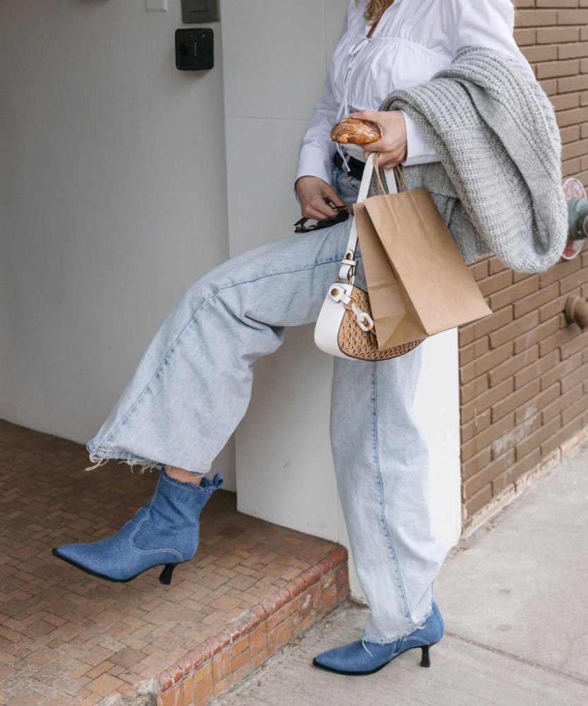 Dolce Vita Austin Boots Blue Denim