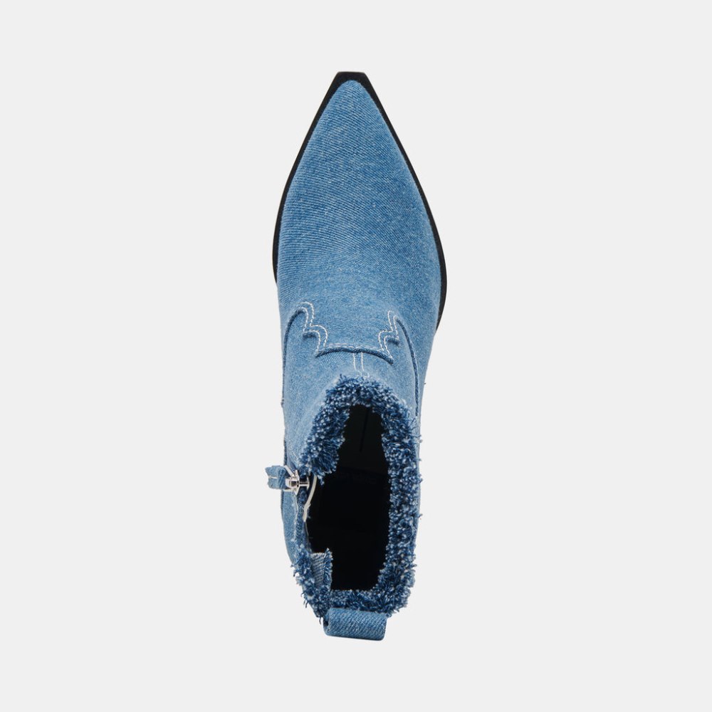 Dolce Vita Austin Boots Blue Denim
