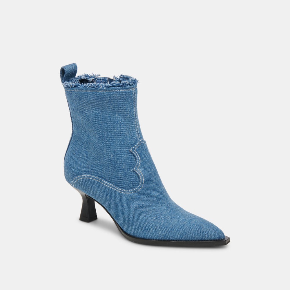 Dolce Vita Austin Boots Blue Denim