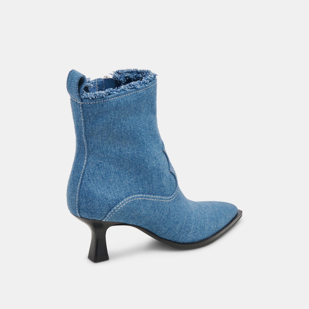 Dolce Vita Austin Boots Blue Denim