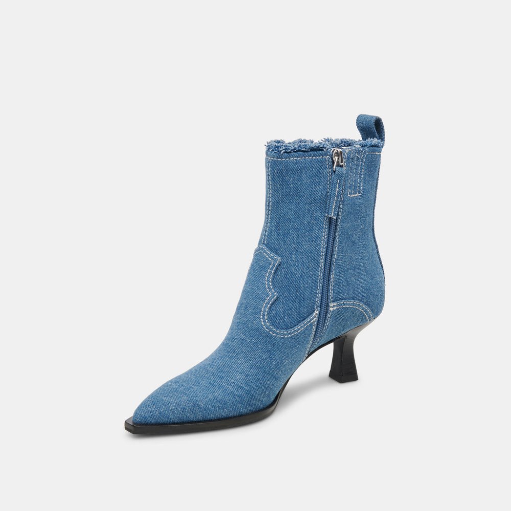 Dolce Vita Austin Boots Blue Denim