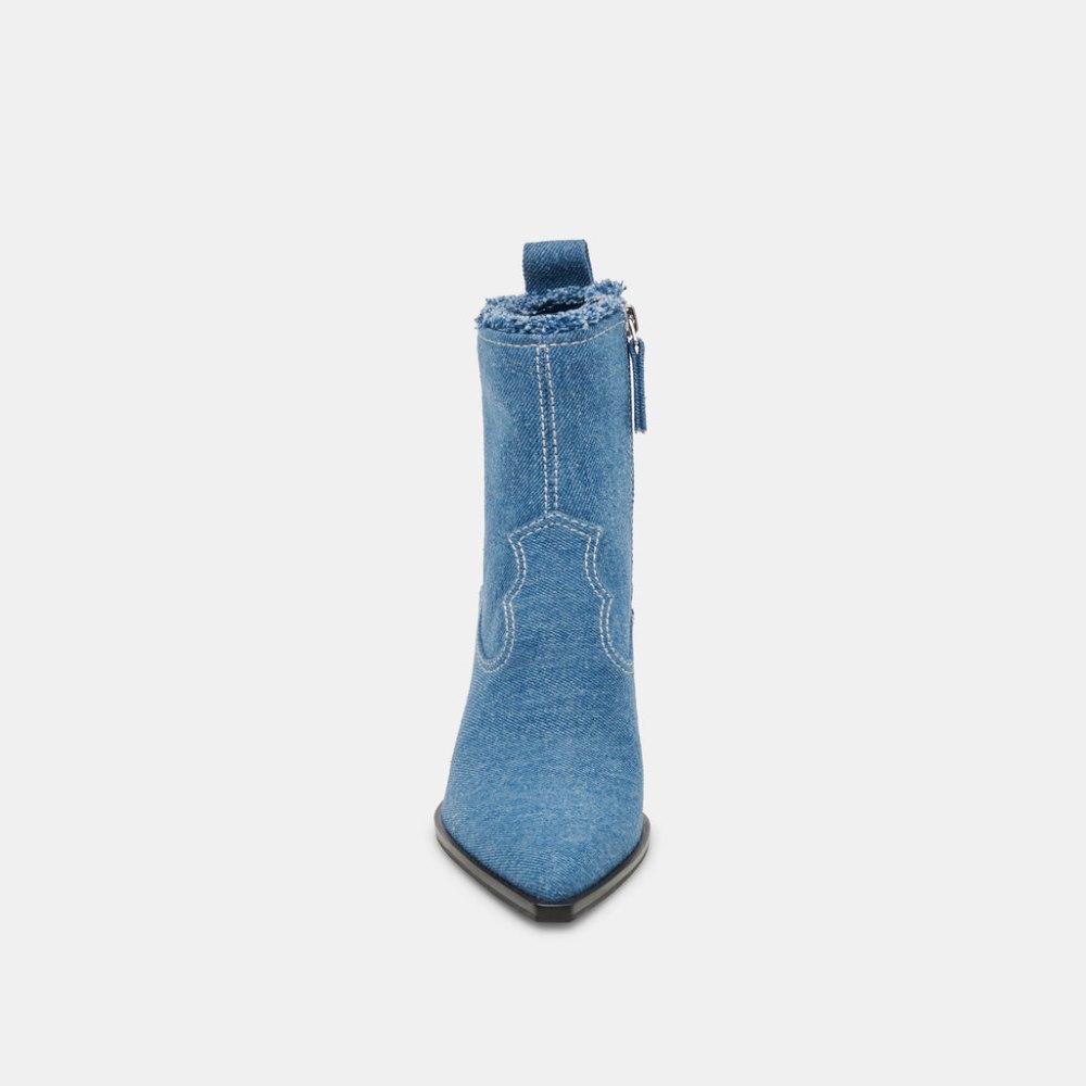 Dolce Vita Austin Boots Blue Denim