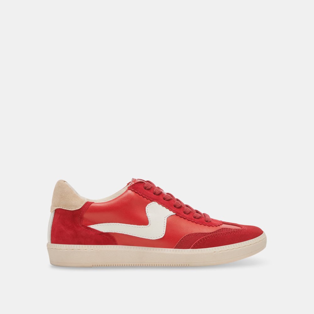 Dolce Vita Notice Sneakers Red Suede