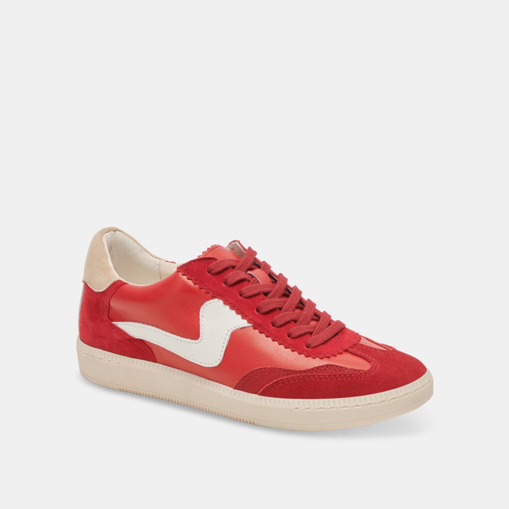 Dolce Vita Notice Sneakers Red Suede