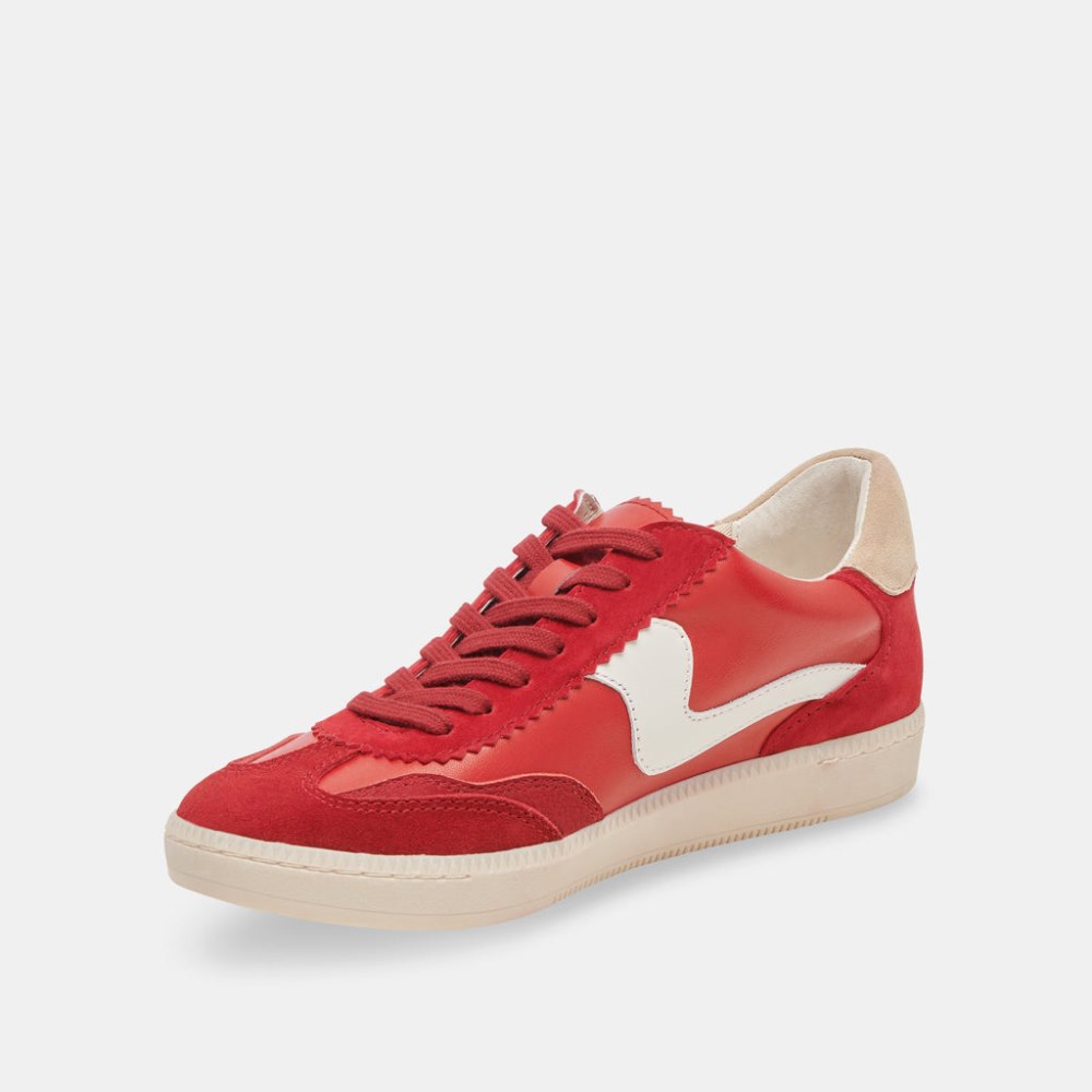 Dolce Vita Notice Sneakers Red Suede