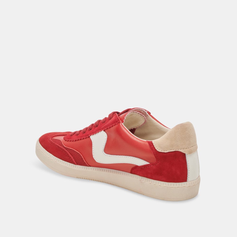 Dolce Vita Notice Sneakers Red Suede