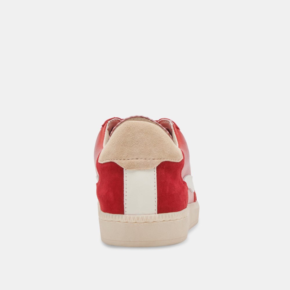 Dolce Vita Notice Sneakers Red Suede