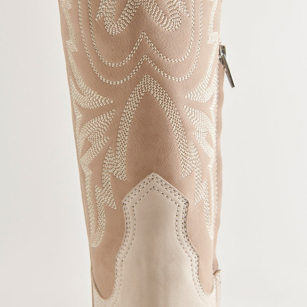Dolce Vita Blanch Boots Taupe Multi Nubuck