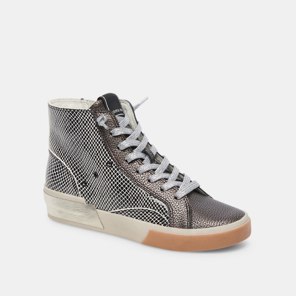 Dolce Vita Zohara Sneakers Mercury Leather