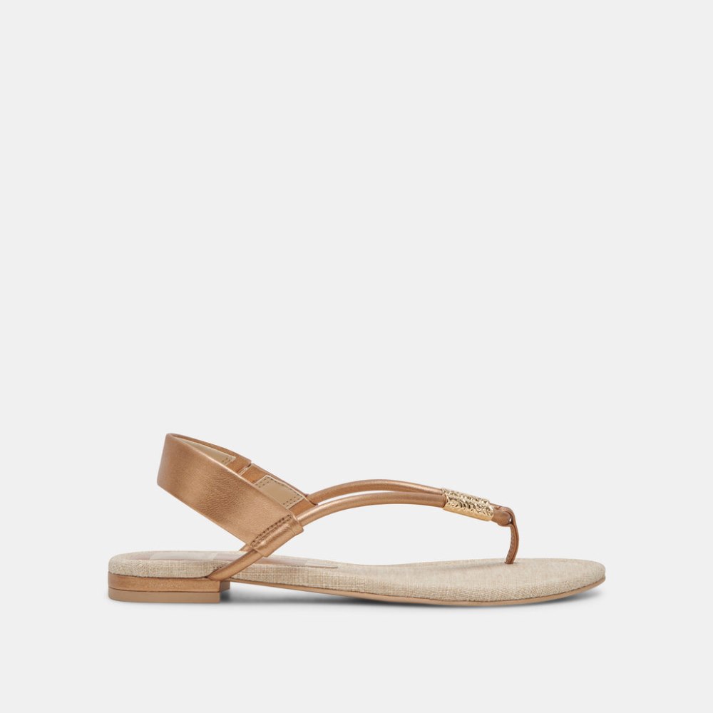 Dolce Vita Bacey Sandals Copper Metallic Stella