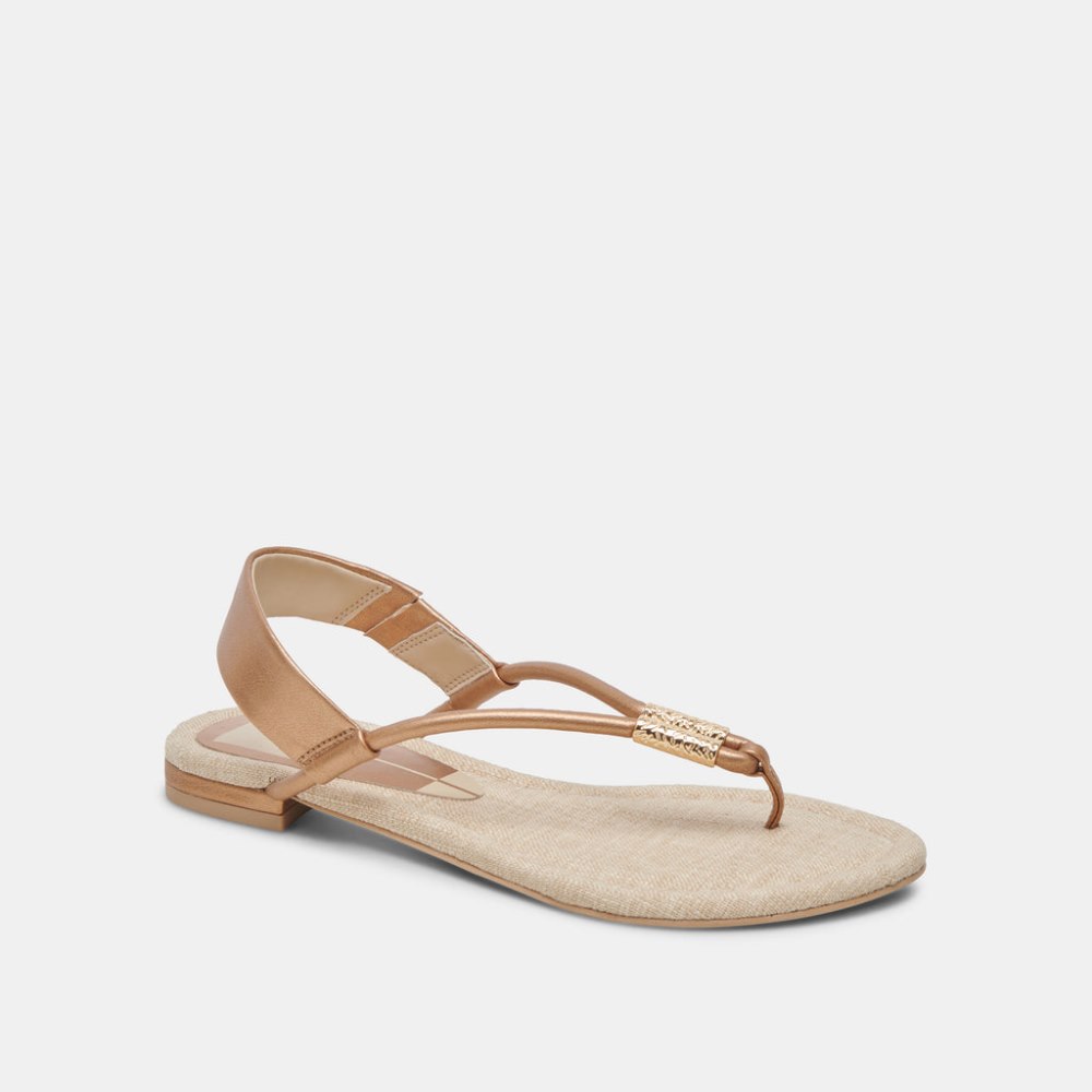 Dolce Vita Bacey Sandals Copper Metallic Stella
