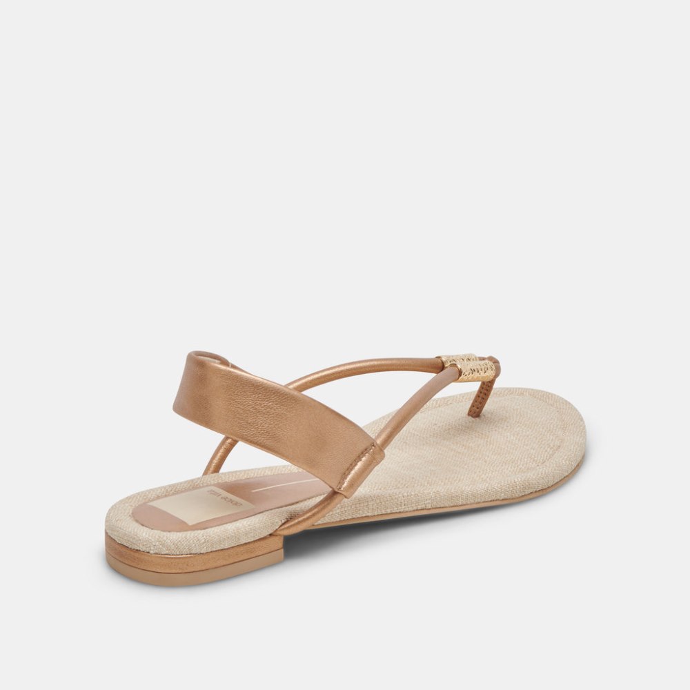 Dolce Vita Bacey Sandals Copper Metallic Stella