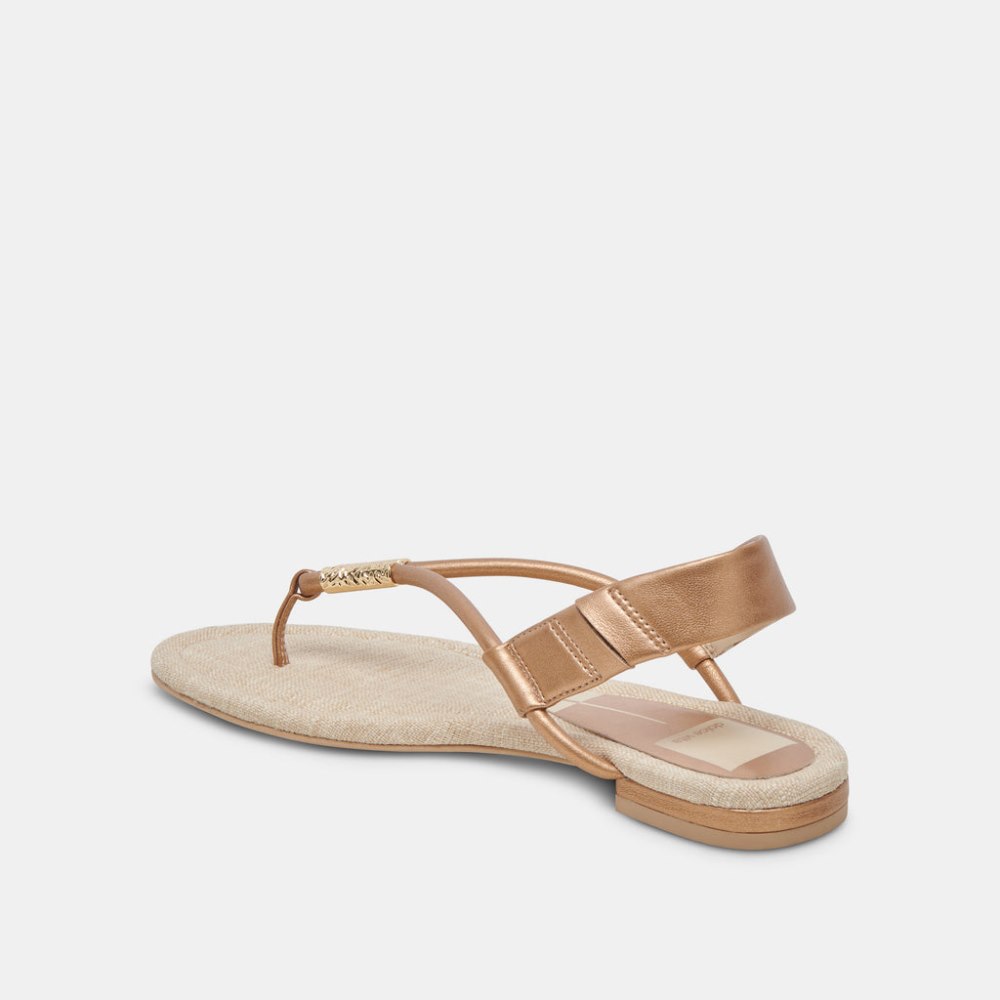 Dolce Vita Bacey Sandals Copper Metallic Stella