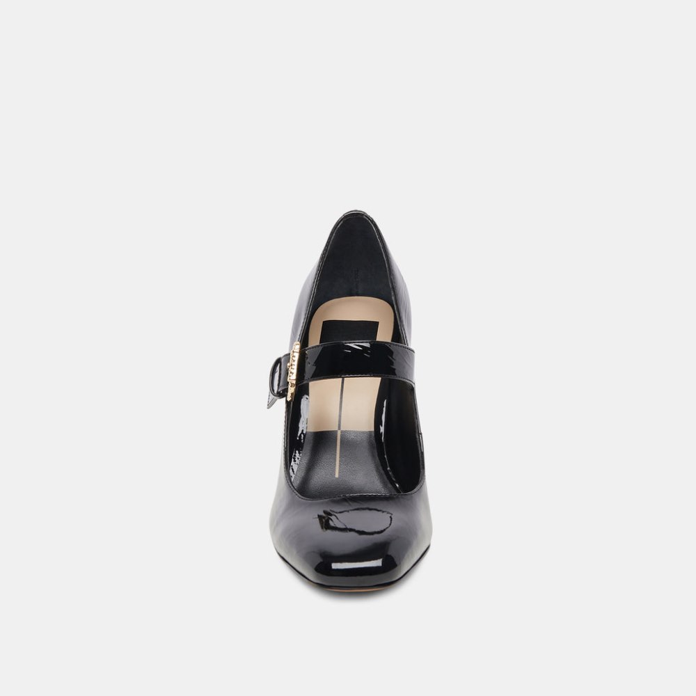 Dolce Vita Lakota Heels Midnight Crinkle Patent