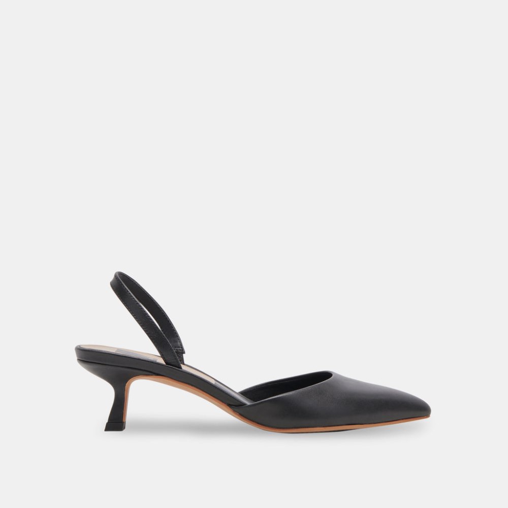 Dolce Vita Corsa Heels Black Leather