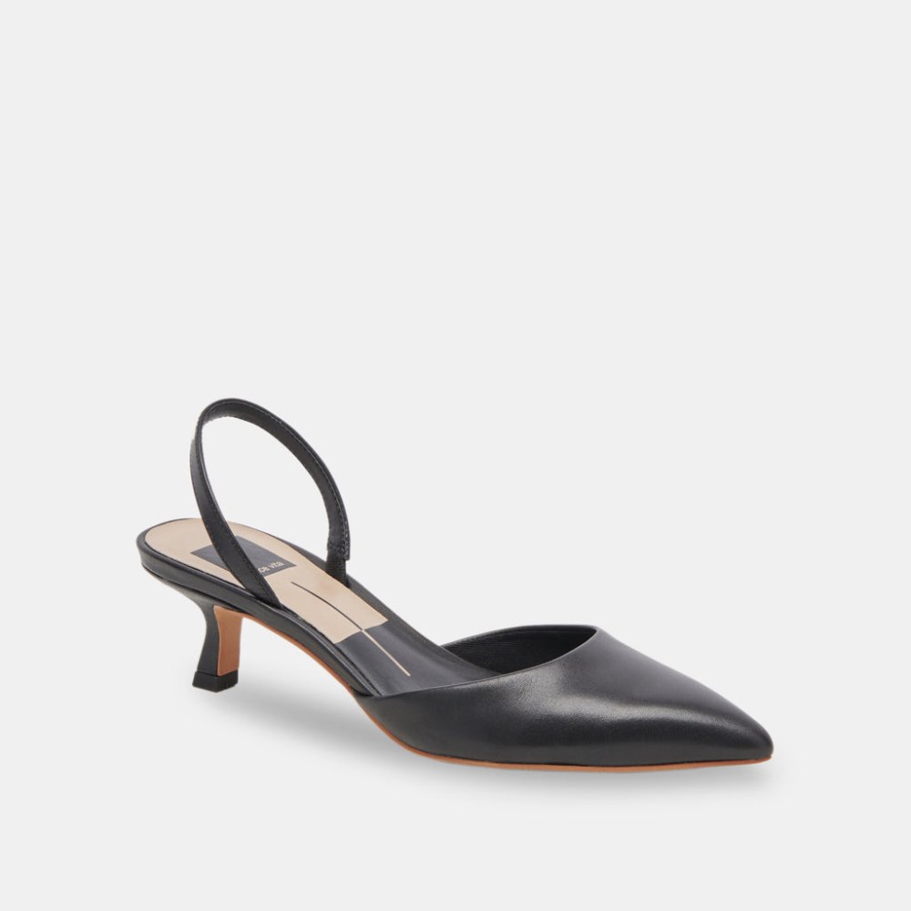 Dolce Vita Corsa Heels Black Leather