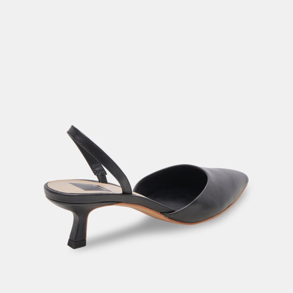 Dolce Vita Corsa Heels Black Leather