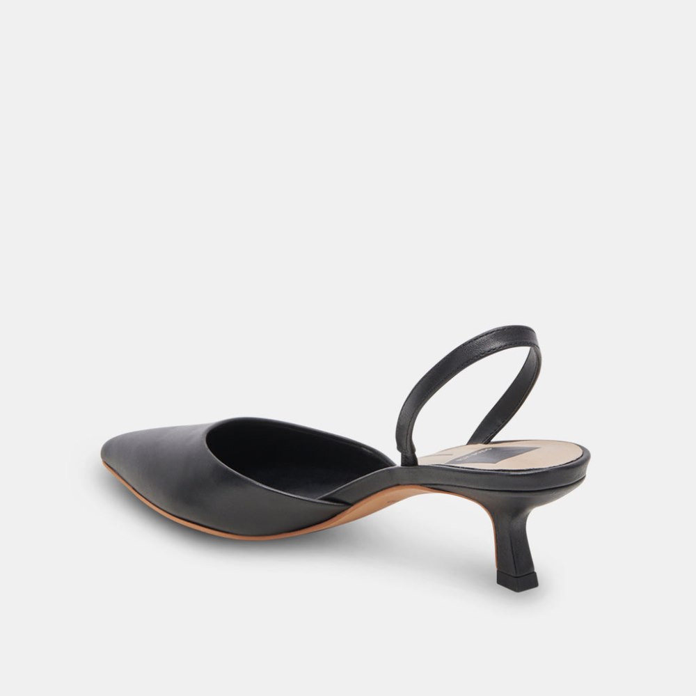 Dolce Vita Corsa Heels Black Leather