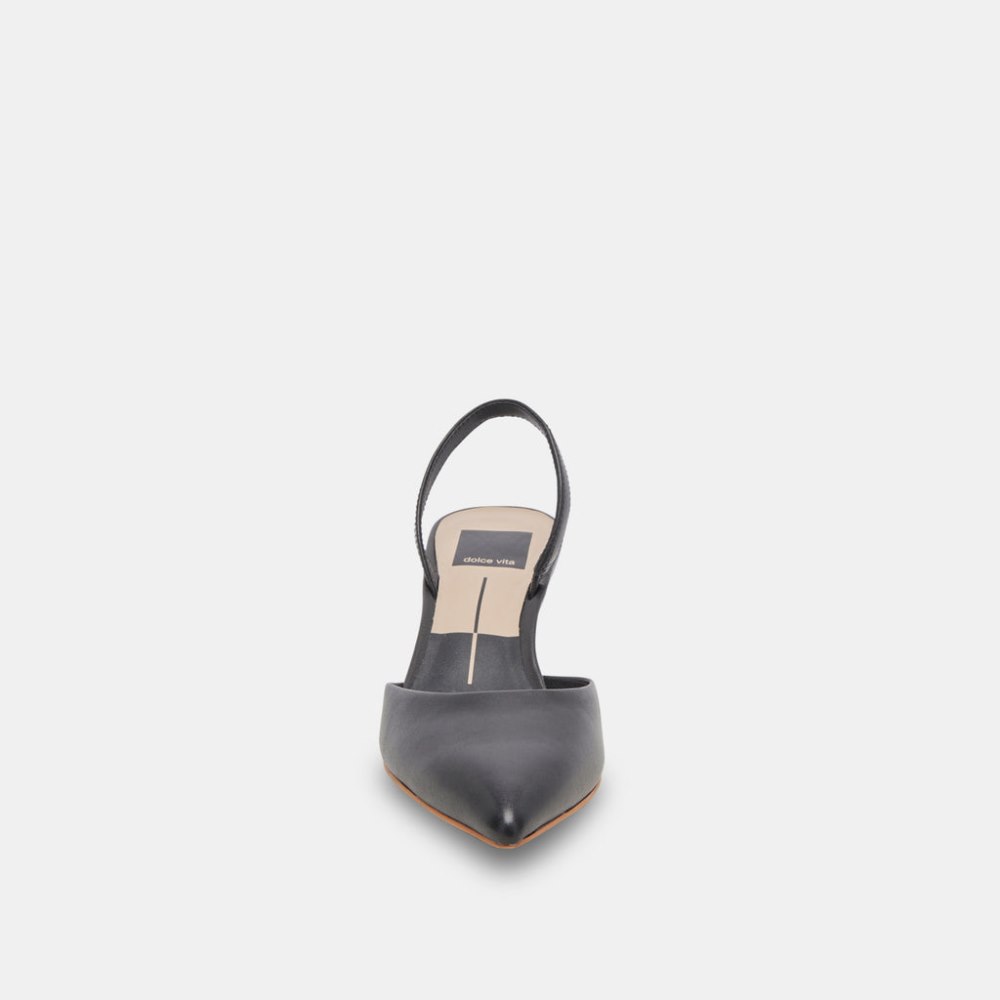 Dolce Vita Corsa Heels Black Leather
