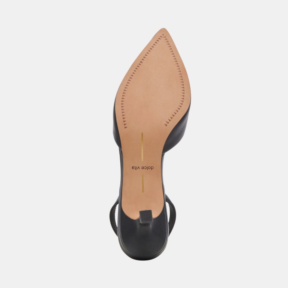 Dolce Vita Corsa Heels Black Leather