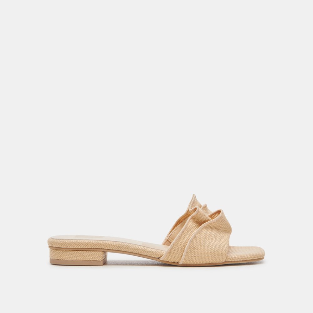 Dolce Vita Alumni Sandals Natural Raffia