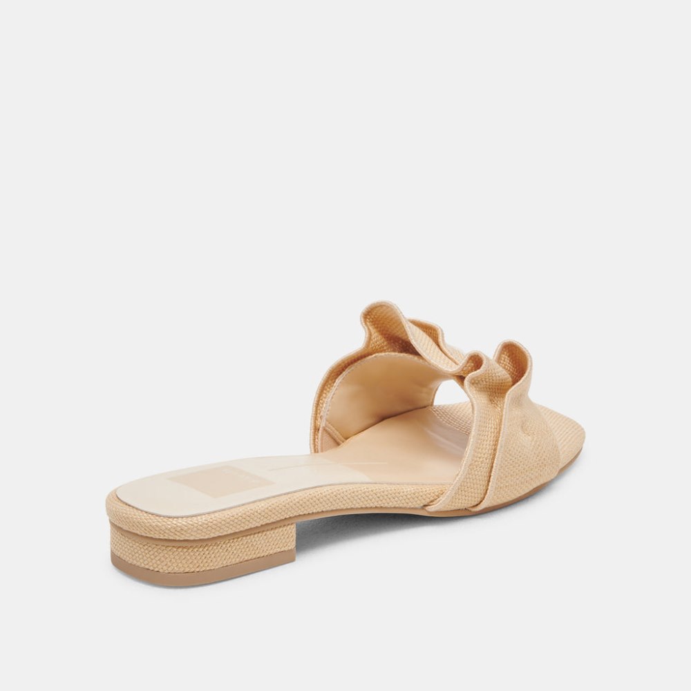 Dolce Vita Alumni Sandals Natural Raffia
