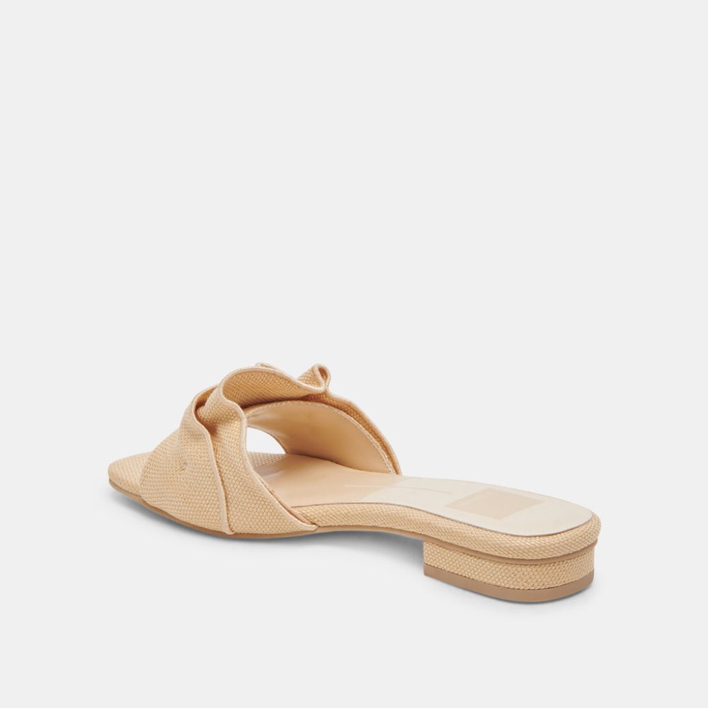 Dolce Vita Alumni Sandals Natural Raffia