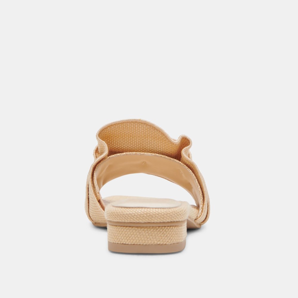 Dolce Vita Alumni Sandals Natural Raffia