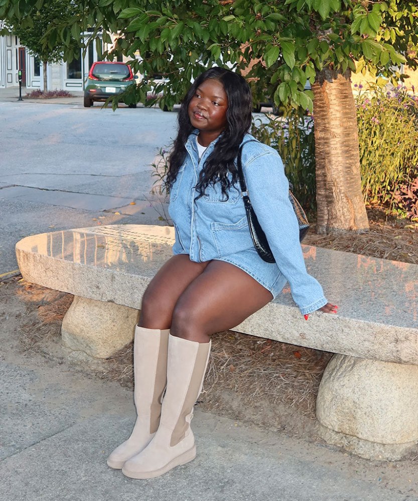 Dolce Vita Eamon H2o Wide Calf Boots Almond Suede
