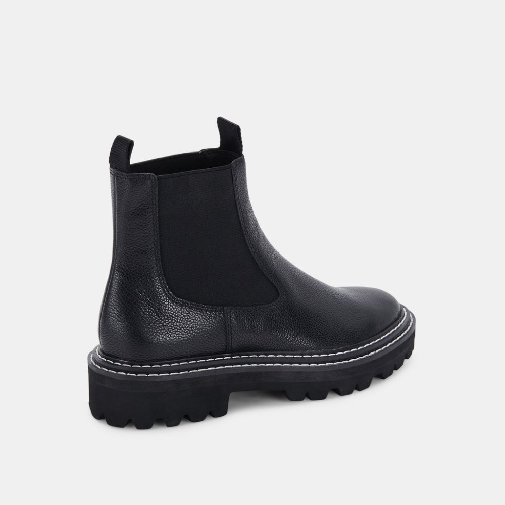 Dolce Vita Moana H2o Boots Black Leather