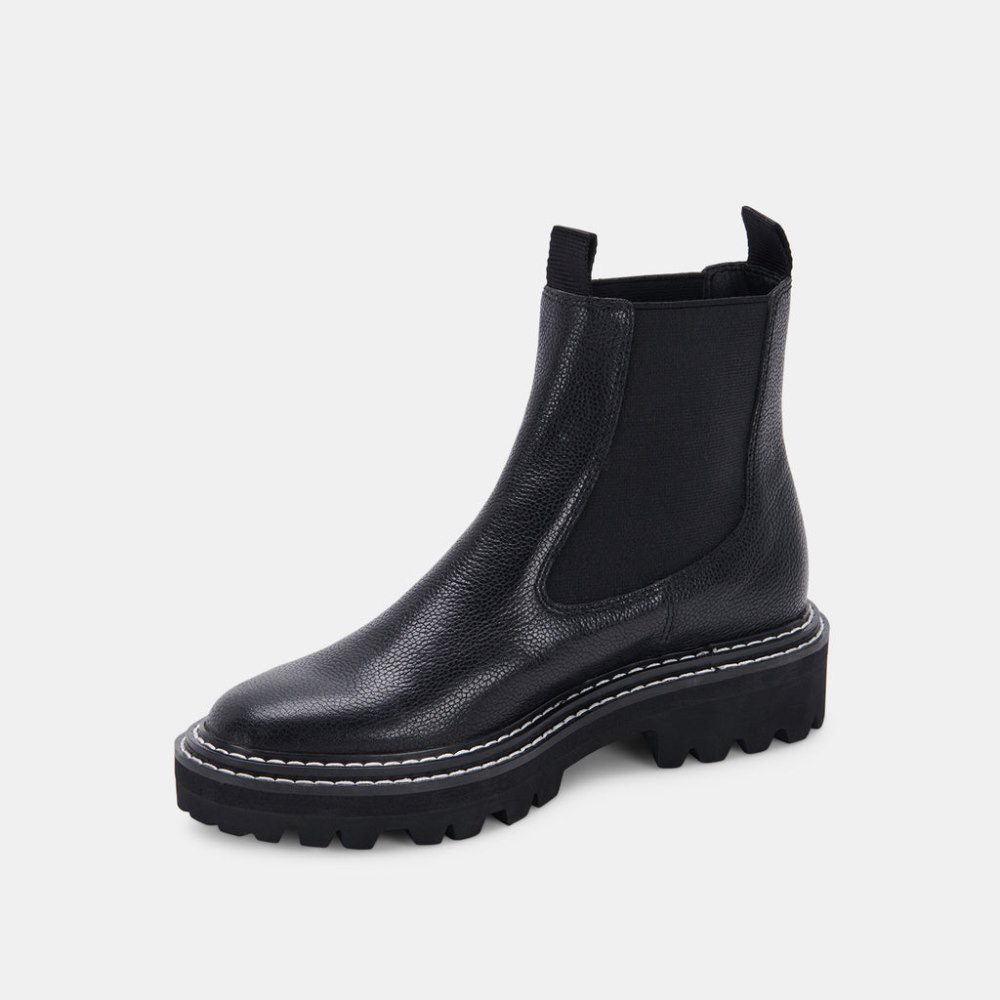 Dolce Vita Moana H2o Boots Black Leather