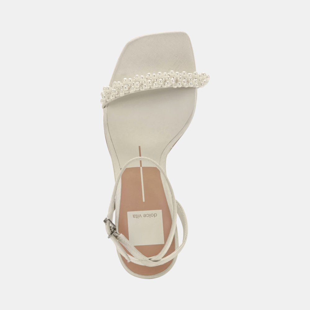 Dolce Vita Nory Heels Vanilla Pearls
