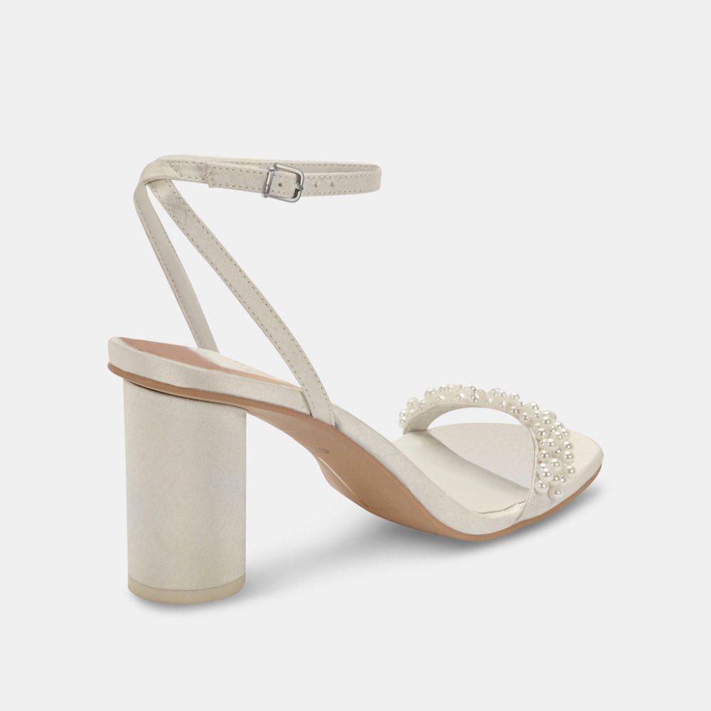 Dolce Vita Nory Heels Vanilla Pearls