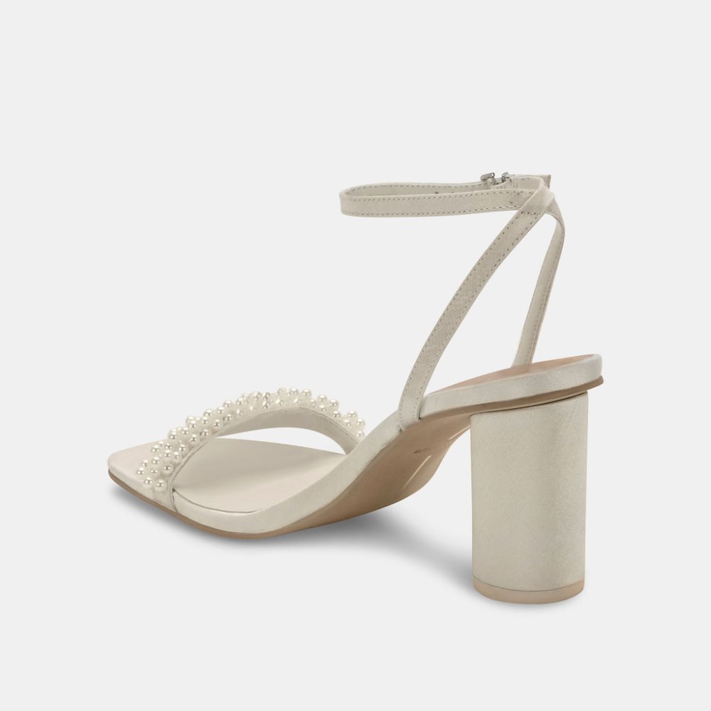 Dolce Vita Nory Heels Vanilla Pearls
