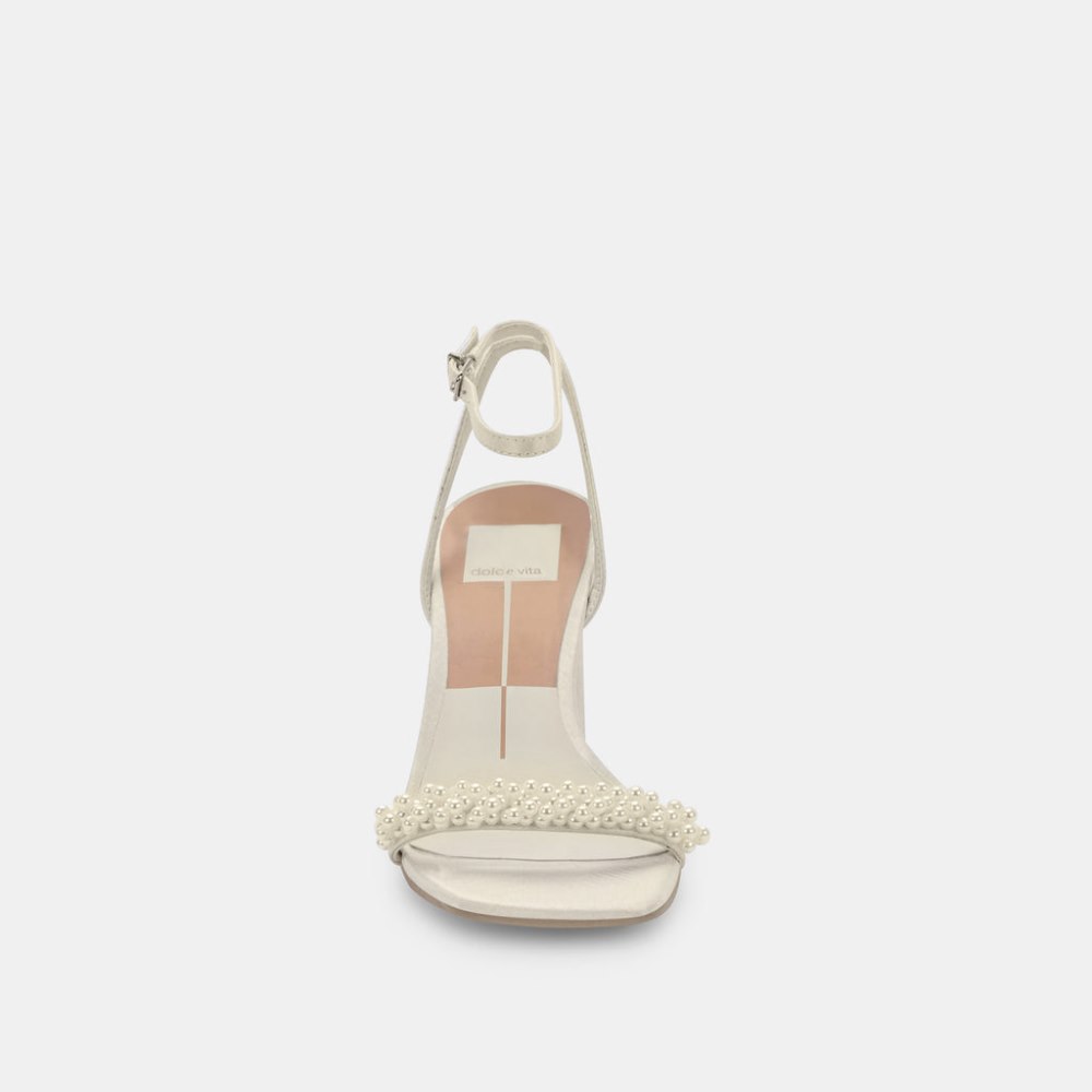 Dolce Vita Nory Heels Vanilla Pearls