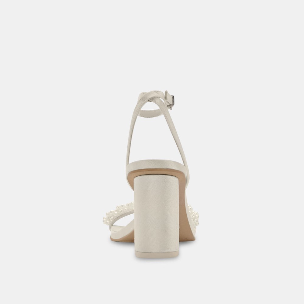 Dolce Vita Nory Heels Vanilla Pearls