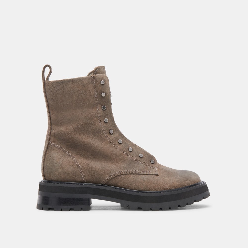 Dolce Vita Ranier Boots Olive Suede