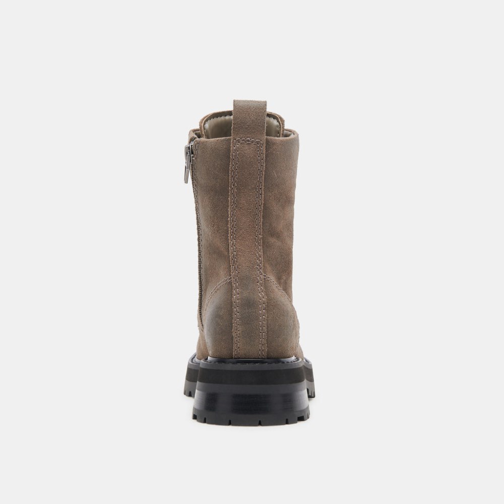 Dolce Vita Ranier Boots Olive Suede