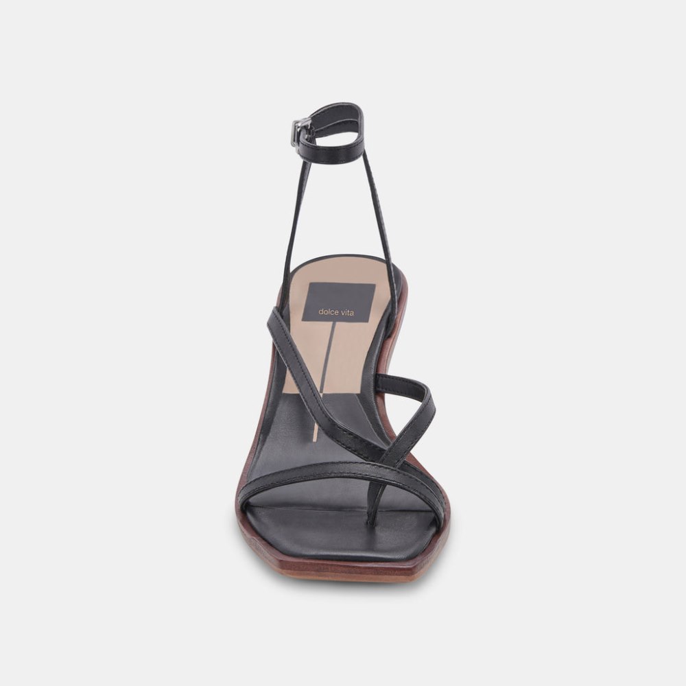 Dolce Vita Gemini Wedges Black Leather