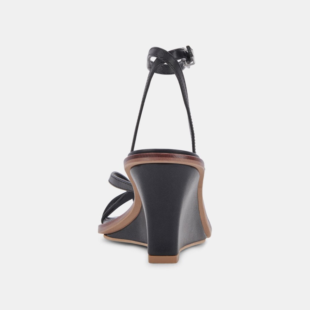 Dolce Vita Gemini Wedges Black Leather