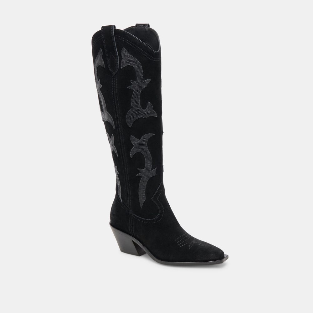 Dolce Vita Samare Boots Onyx Suede