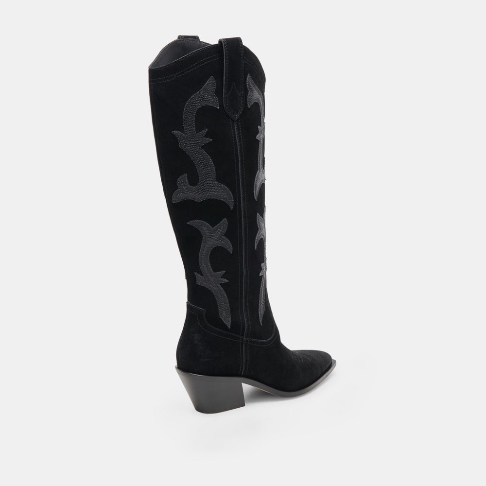 Dolce Vita Samare Boots Onyx Suede