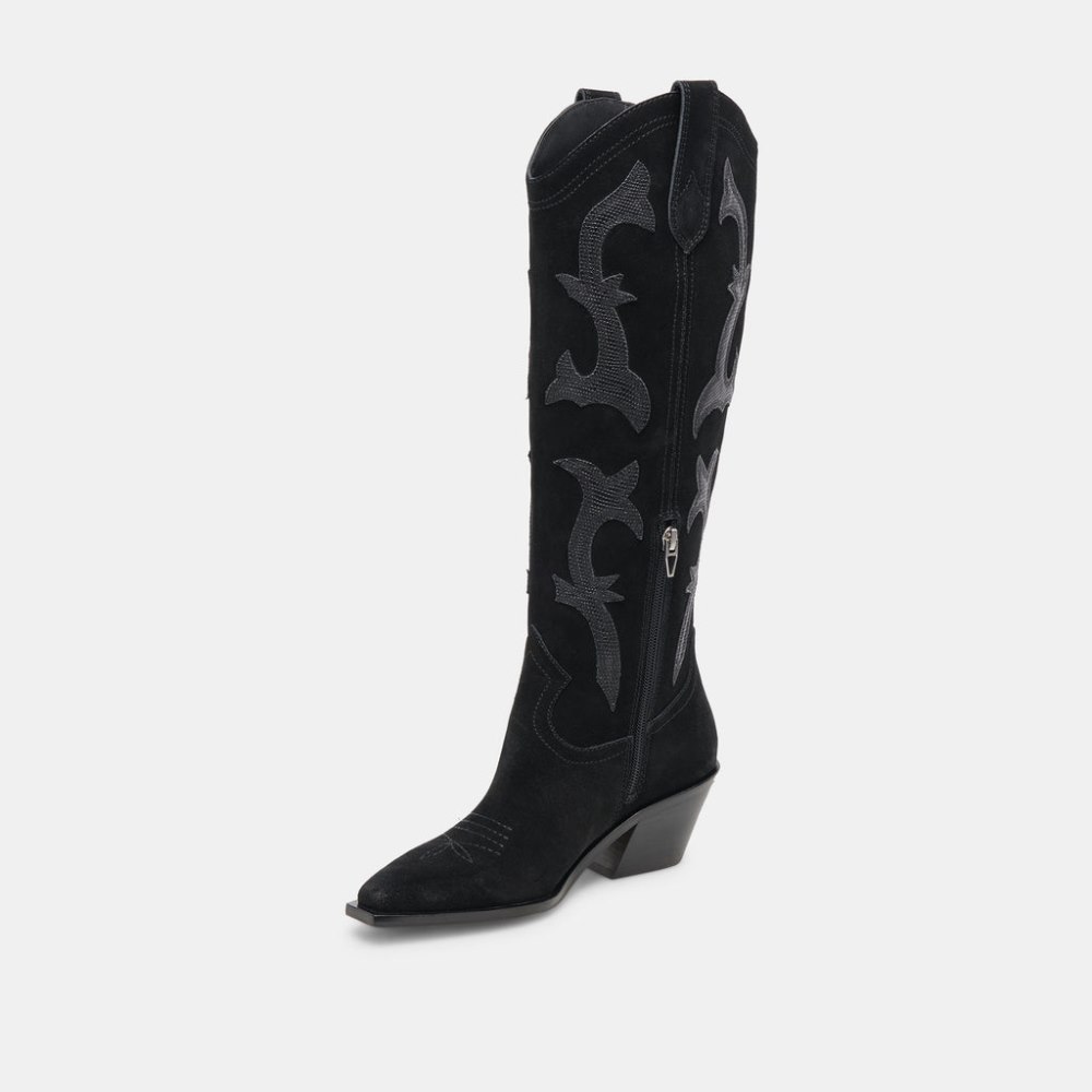 Dolce Vita Samare Boots Onyx Suede