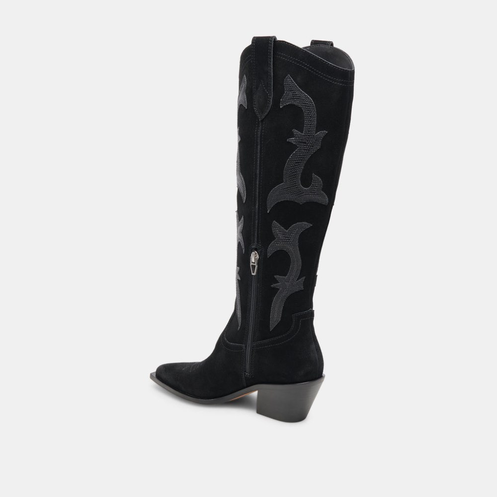 Dolce Vita Samare Boots Onyx Suede