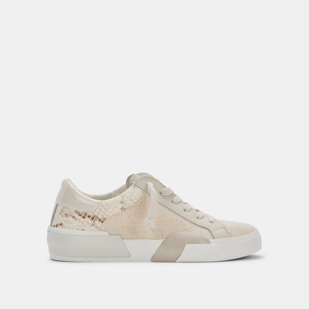Dolce Vita Zina Sneakers Natural Linen