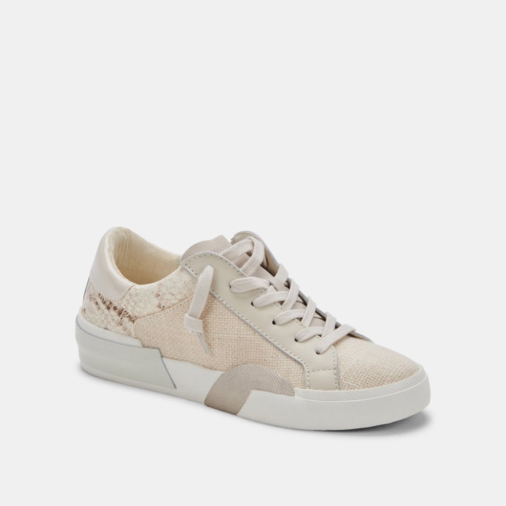 Dolce Vita Zina Sneakers Natural Linen