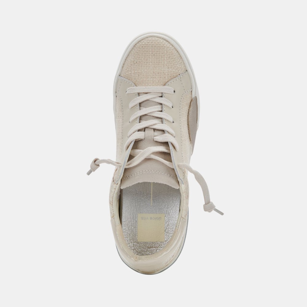 Dolce Vita Zina Sneakers Natural Linen