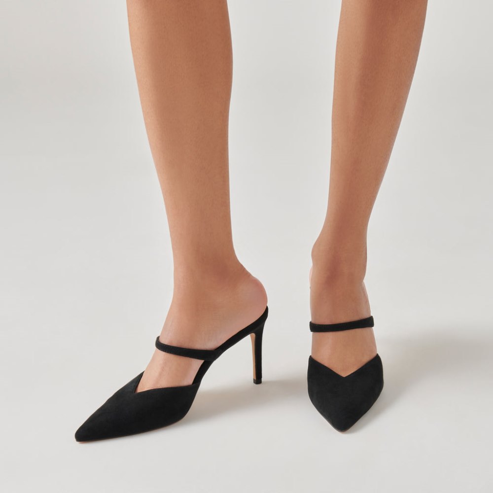Dolce Vita Kanika Heels Onyx Suede