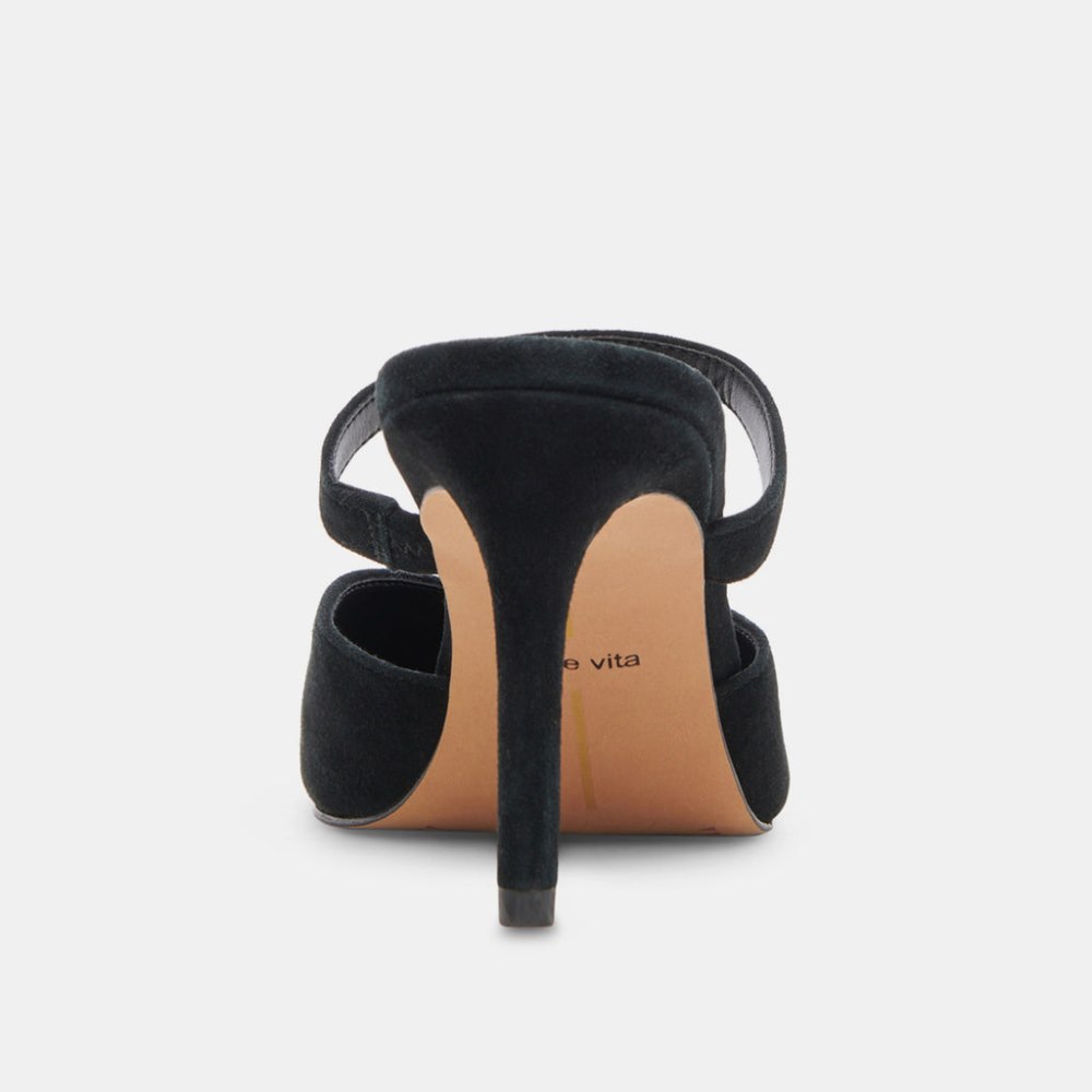 Dolce Vita Kanika Heels Onyx Suede